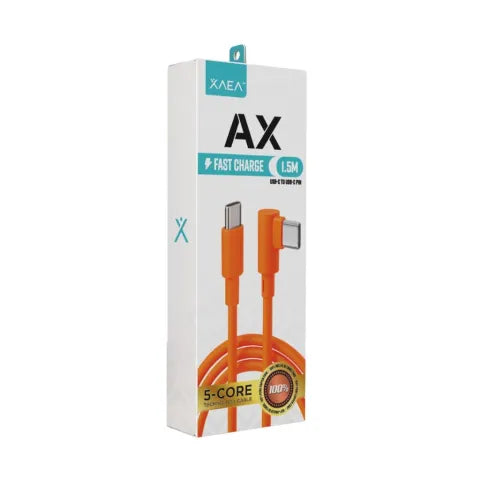 Cable TC-TC Carga Rapida- Xaea - Naranja