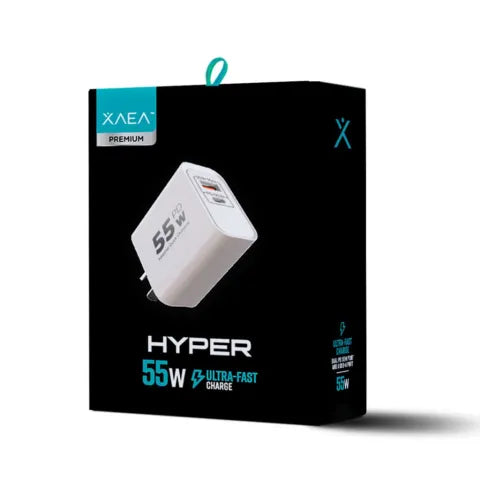 ADAPTADOR-CARGADOR 55W MODX-516 HYPER - 5,4A - 1USB + 1TC - XAEA