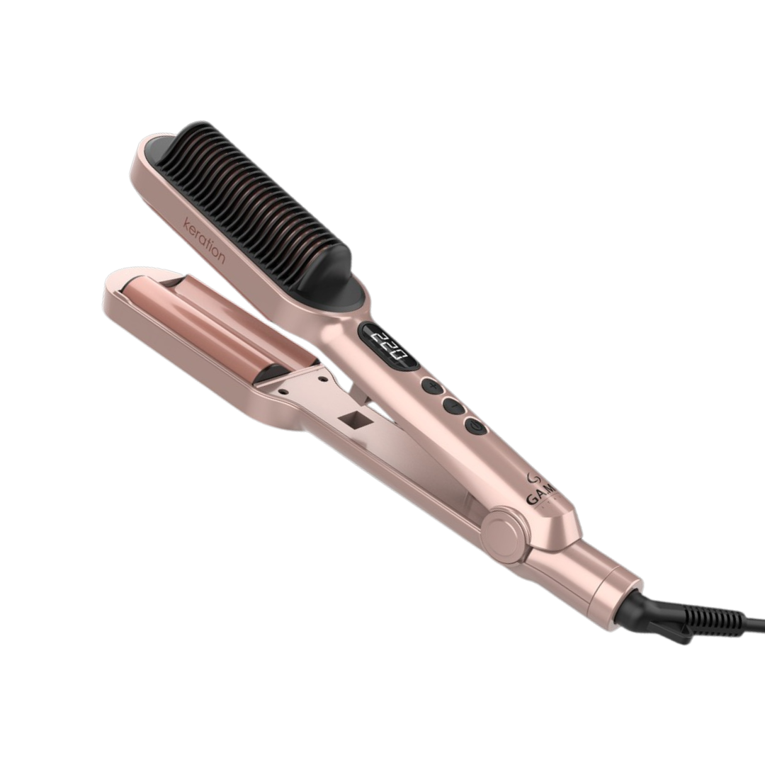 Cepillo Gama Waver Y Brush 2 En 1 Digital Automatico