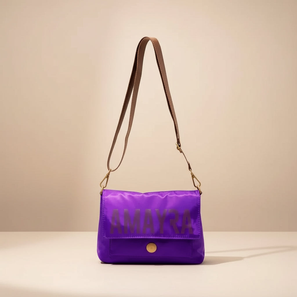 Cartera Bandolera Street Violeta 18x23x8 cm Amayra 67.c16