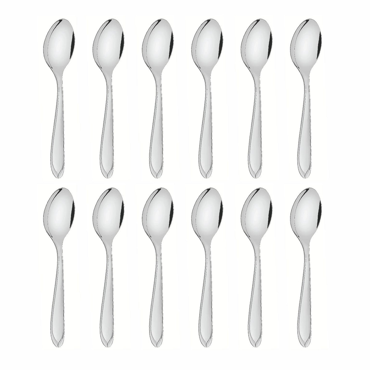 Set 12 Cucharas de Mesa Tramontina Laguna Acero Inoxidable