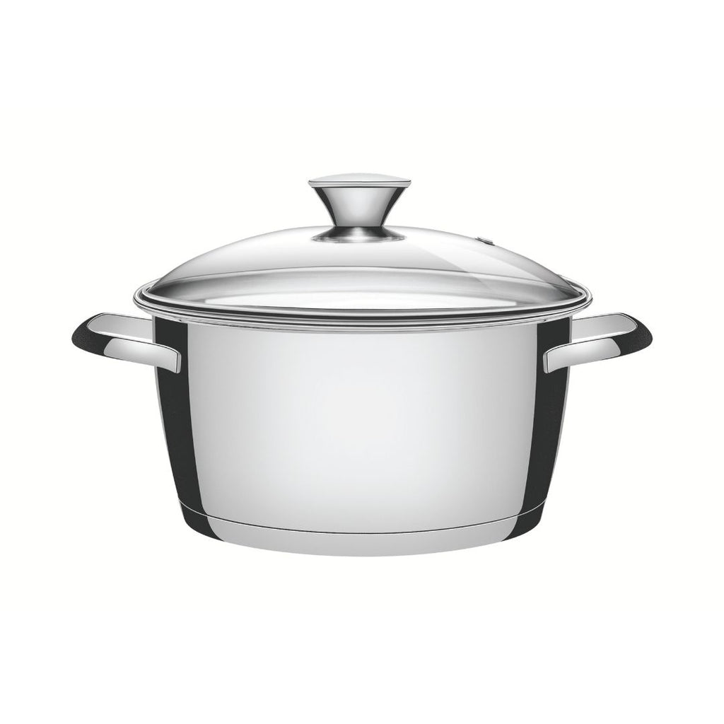 Cacerola Tramontina Allegra 24 Cm Acero Inoxidable
