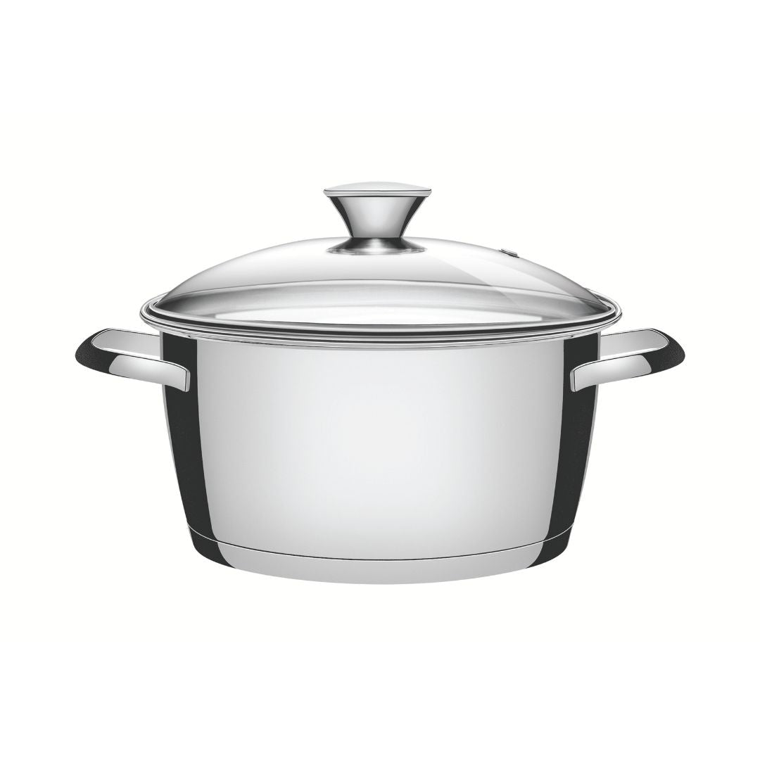 Cacerola Tramontina Allegra 24 Cm Acero Inoxidable