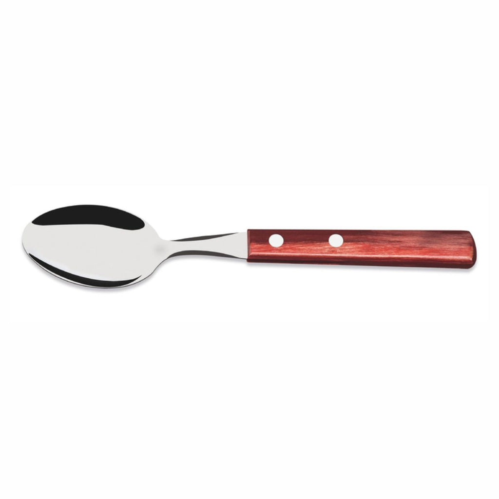 Cuchara De Mesa Tramontina Polywood 60 Piezas Rojo Acero