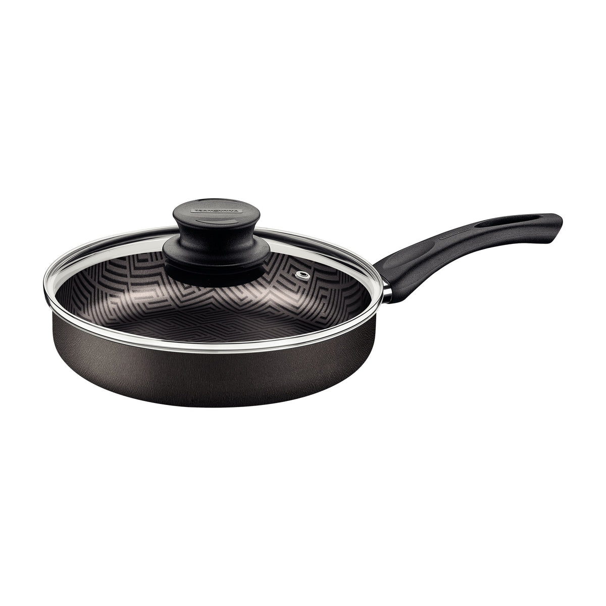 Sarten Tramontina Paris Antiadherente 24 cm 2L Negro