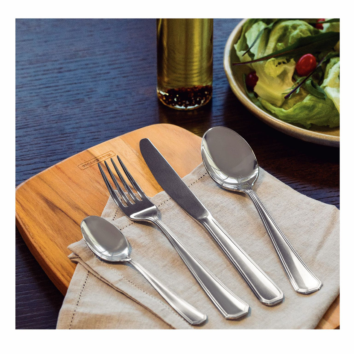 Set 12 Cucharas de Mesa Tramontina Sonata Acero Inoxidable