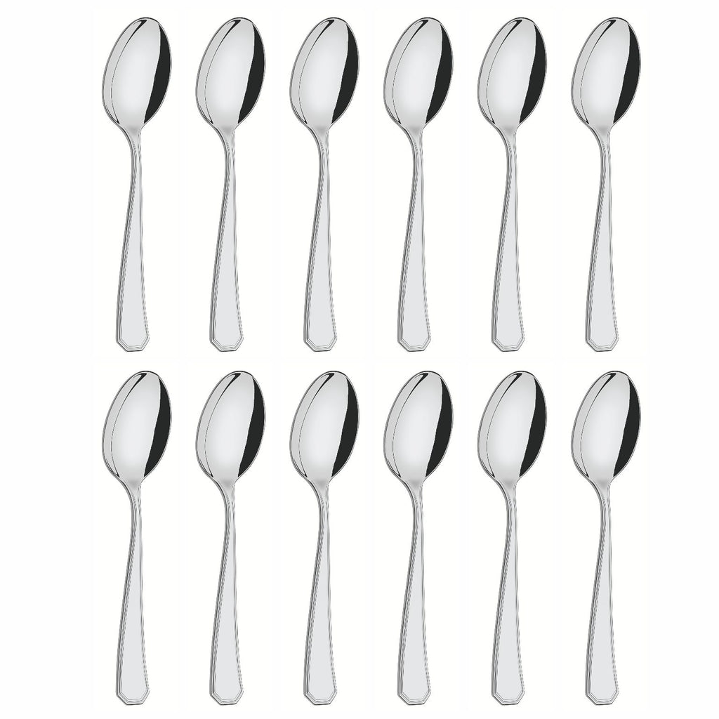Set 12 Cucharas de Mesa Tramontina Sonata Acero Inoxidable