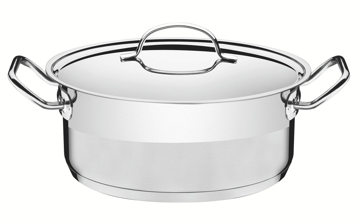 Cacerola Tramontina Professional 28 Cm Acero Inoxidable