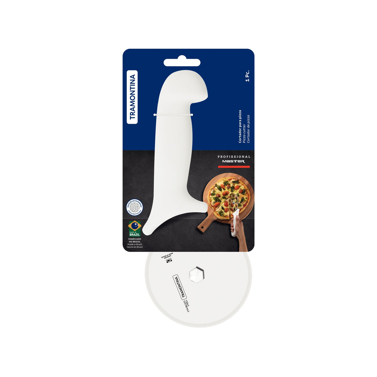 Cortador Para Pizza Tramontina Profissional Master Blanco