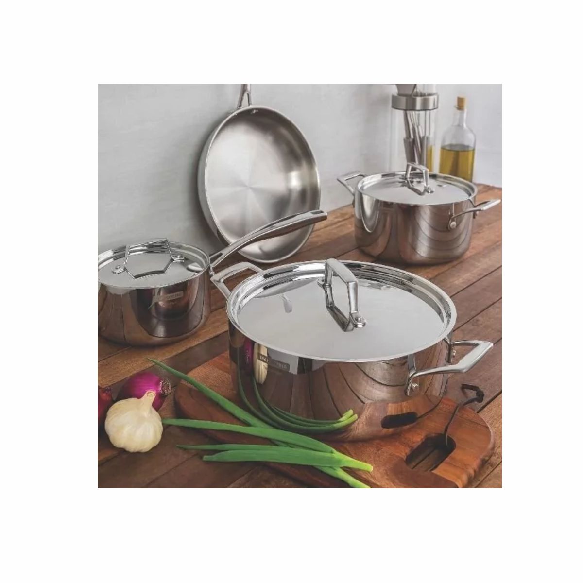 Cacerola Tramontina Grano 24 Cm Acero Inoxidable