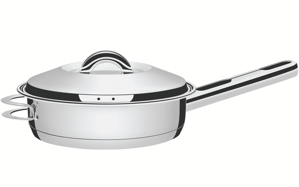 Sarten Tramontina Solar Acero Inoxidable 28 cm 4.8L