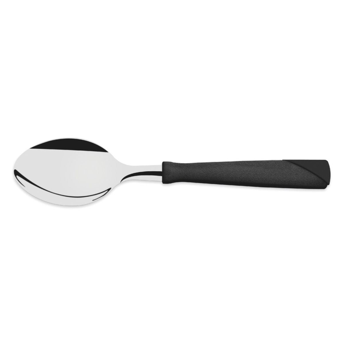 Cuchara De Mesa Tramontina New Kolor 3 Piezas Negro Acero
