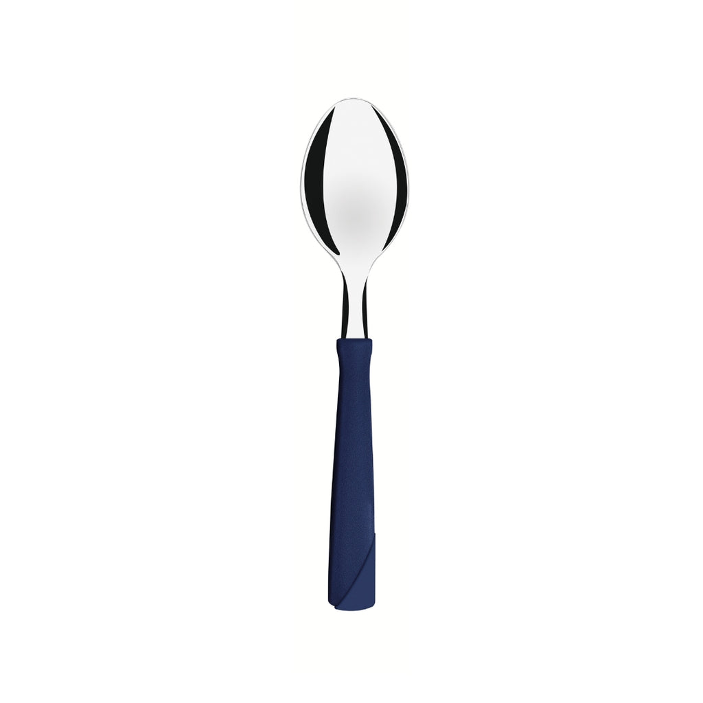 Cuchara De Mesa Tramontina New Kolor 12 Piezas Azul Acero