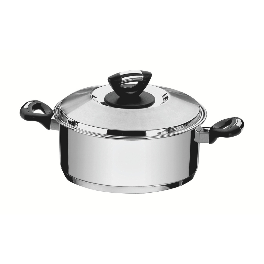 Cacerola Tramontina Solar 24 Cm Acero Inoxidable