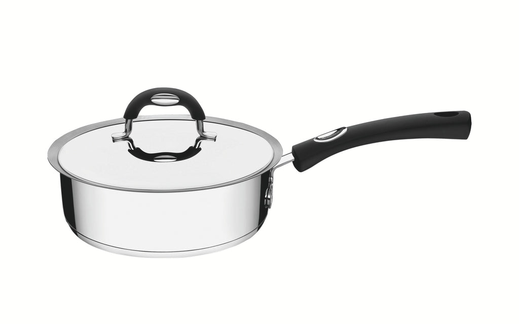 Sarten Tramontina Duo Silicone Acero Inoxidable 20 cm 2.1L Y Negro