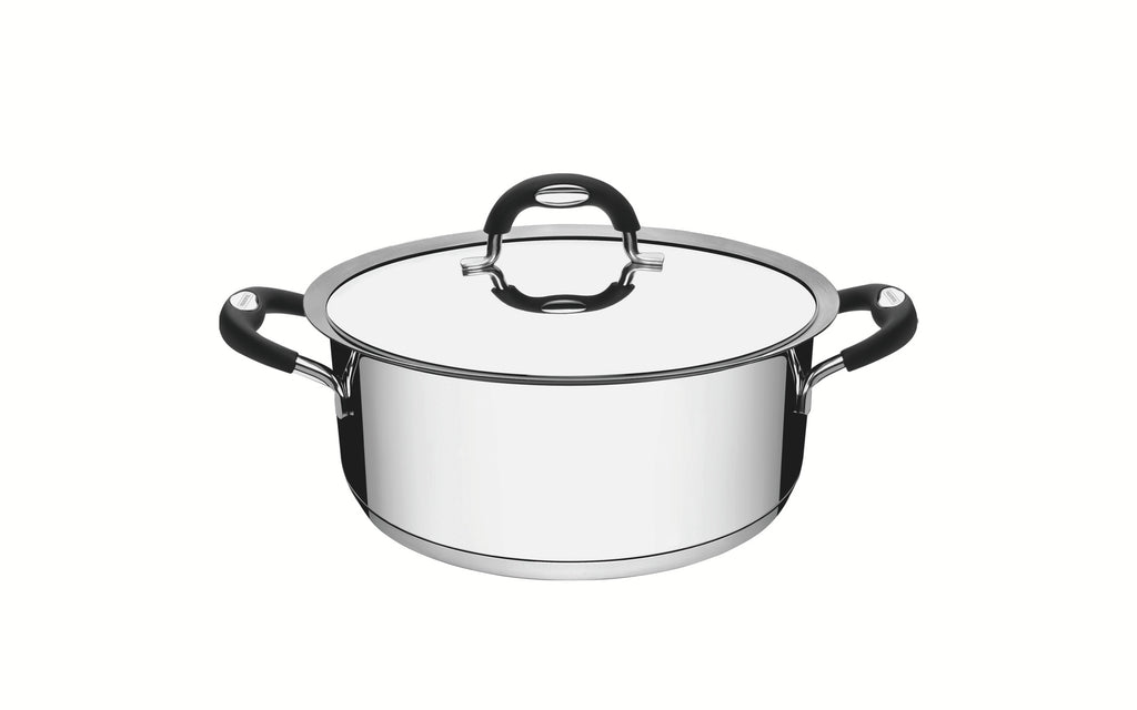 Cacerola Tramontina Duo Silicone 20 Cm Acero Inoxidable