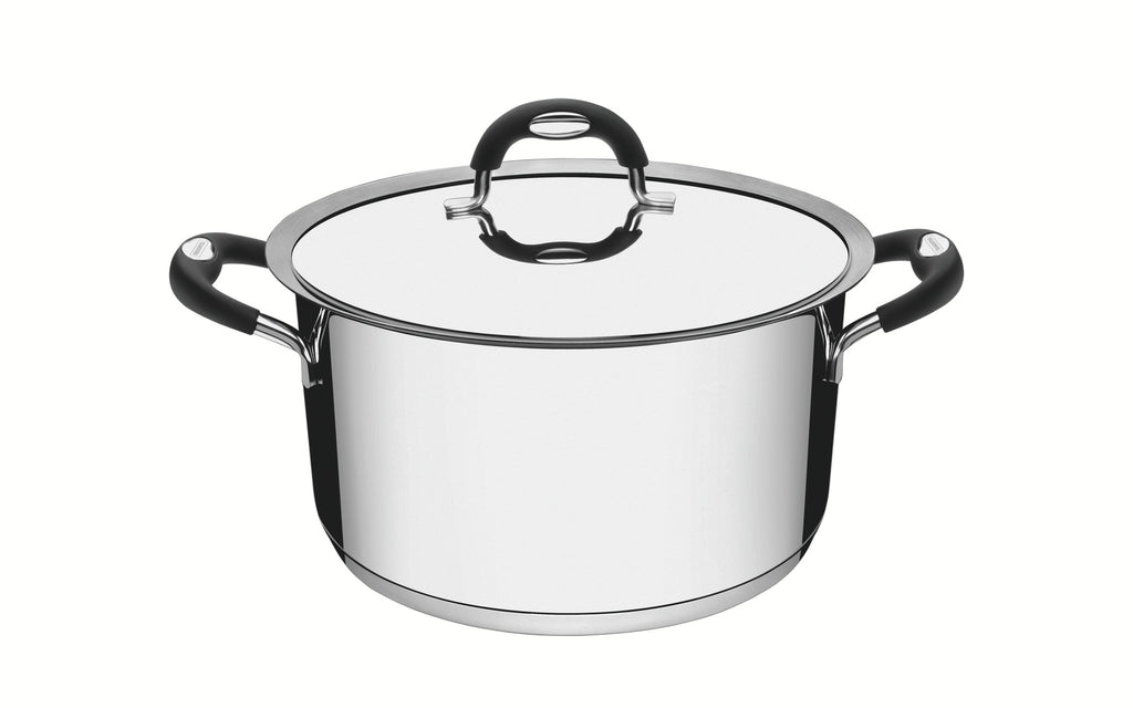 Cacerola Tramontina Duo Silicone 24 Cm Acero Inoxidable