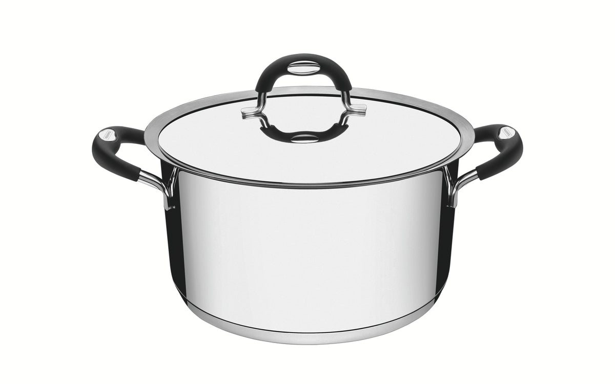 Cacerola Tramontina Duo Silicone 24 Cm Acero Inoxidable