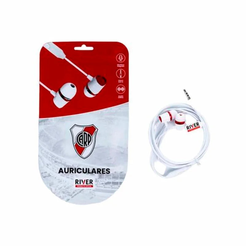Auricular Con Cable Simple River Plate