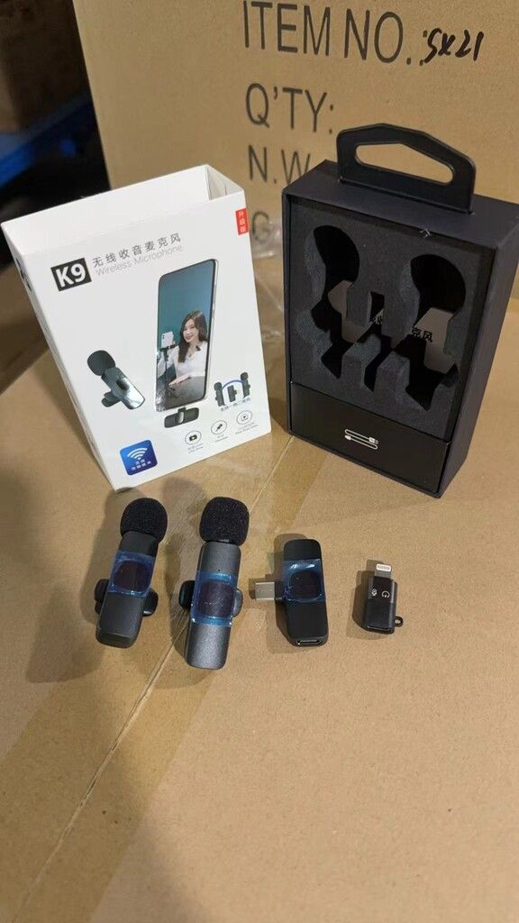 Micrófono Inalámbrico Doble Clip USB-C + Lightning