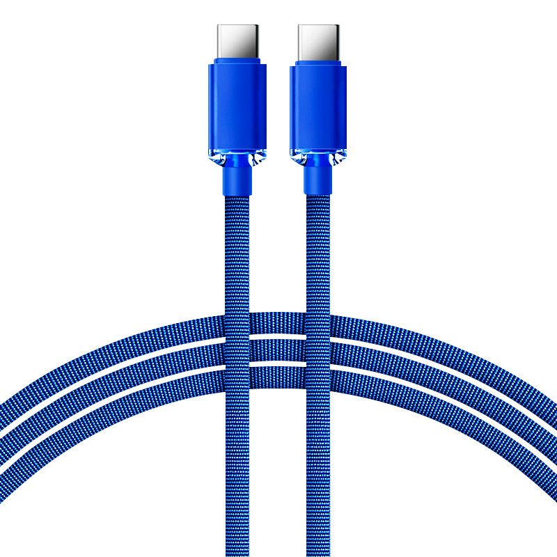 Cable Athenea Tipo C-C Carga Ultra Rapida- Xaea- Azul