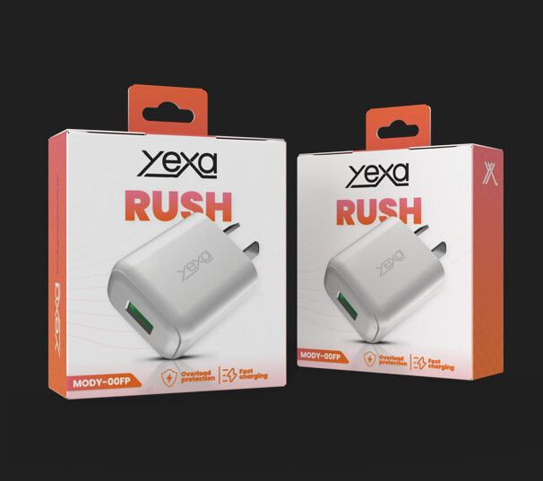 ADAPTADOR-CARGADOR 24W  4.8A RUSH 1USB  YEXA –