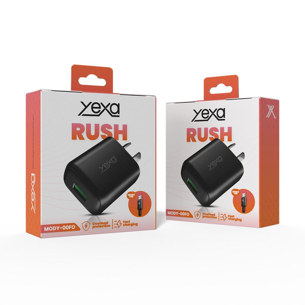 CARGADOR 5W 4.8A USB + CABLE V8  YEXA
