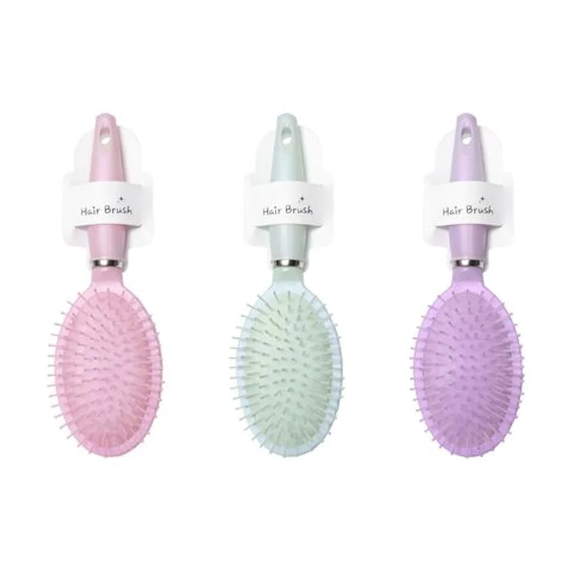 Cepillo Para El Pelo Neumatico Oval 6,5 X 24 Cm Colores Surtidos