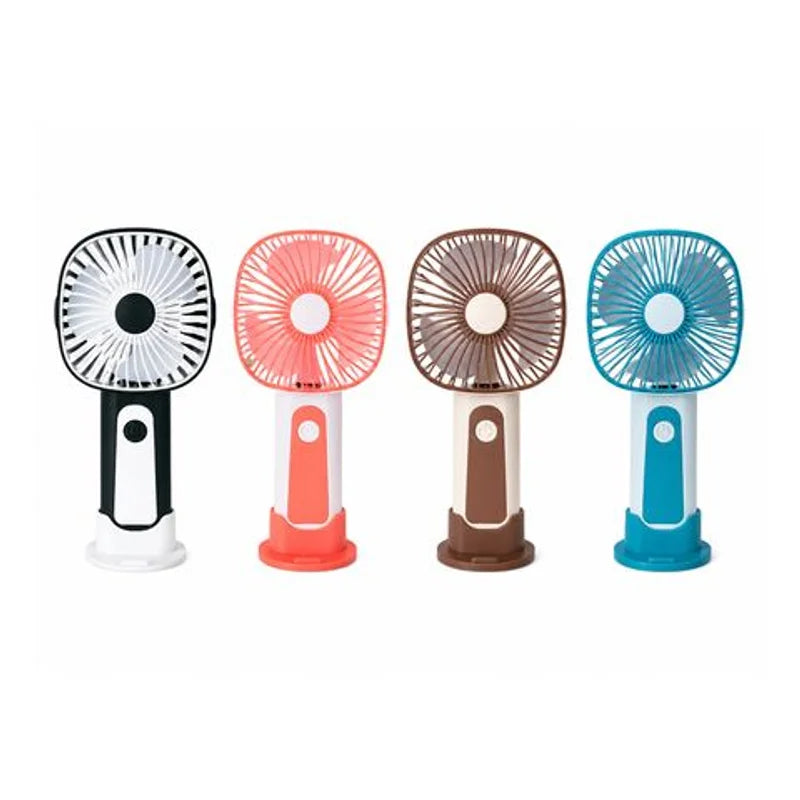 Ventilador De Mano 3 Velocidades 17,5 X 8,5 Cm Colores Surtidos