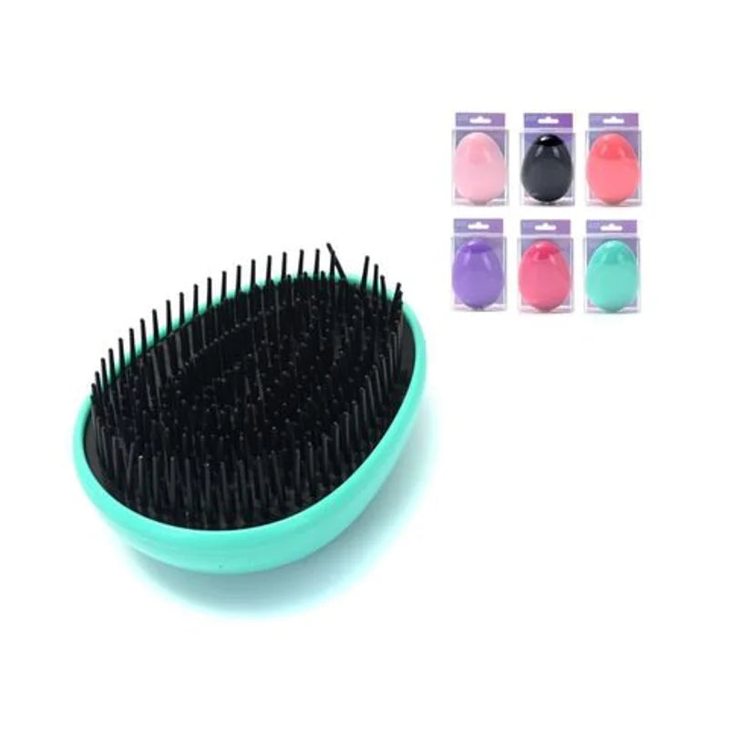 Cepillo Para El Pelo Desenredante Antifrizz 8 Cm Colores Surtidos