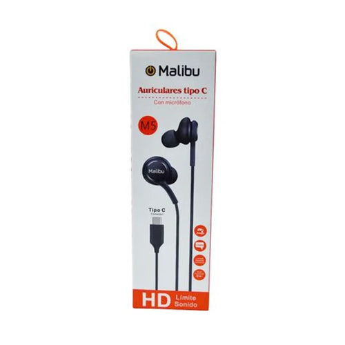 Auriculares Con Cable Conector USB-C Malibu