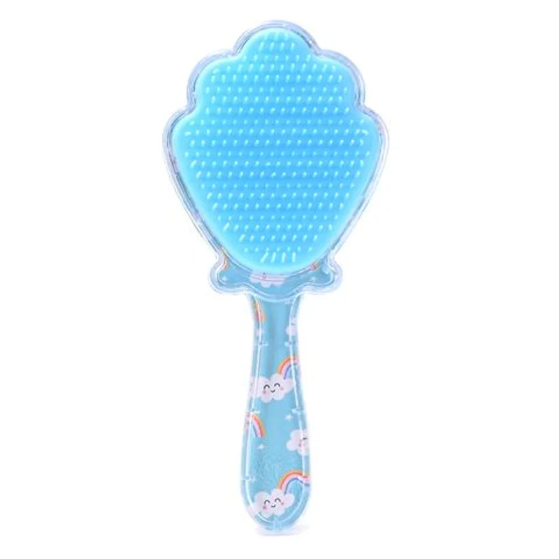 Cepillo Para El Pelo Neumatico Ostra Con Glitter 19,5 Cm Colores Surtidos Skora