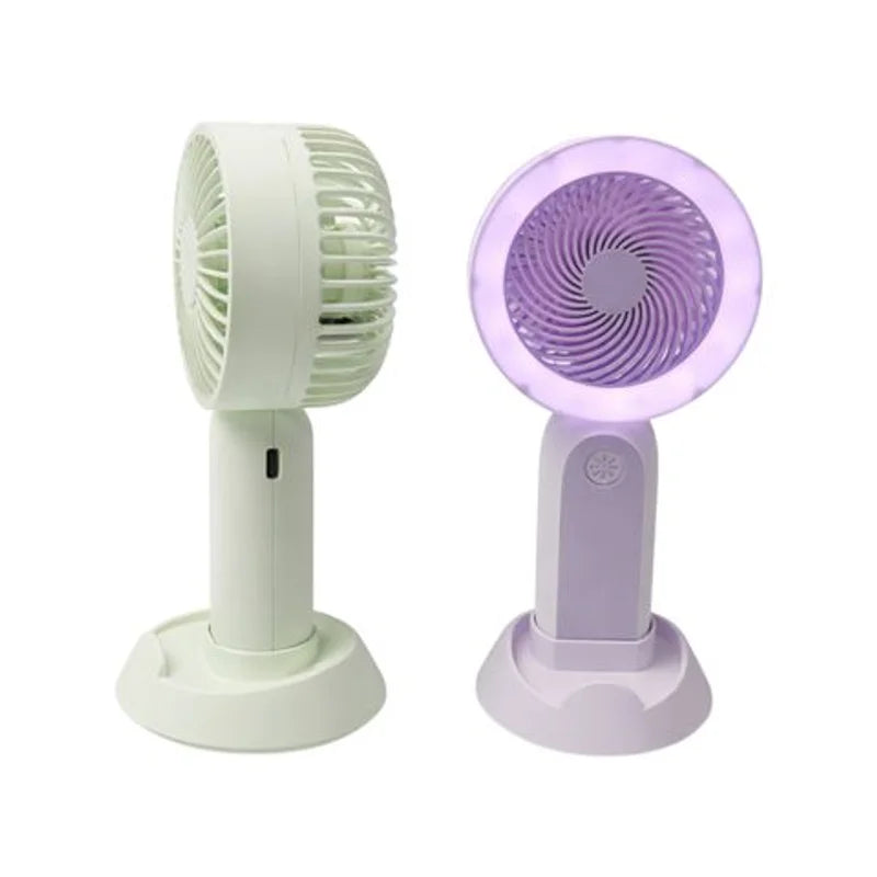 Ventilador De Mano 18,5 X 8,5 Cm Colores Surtidos