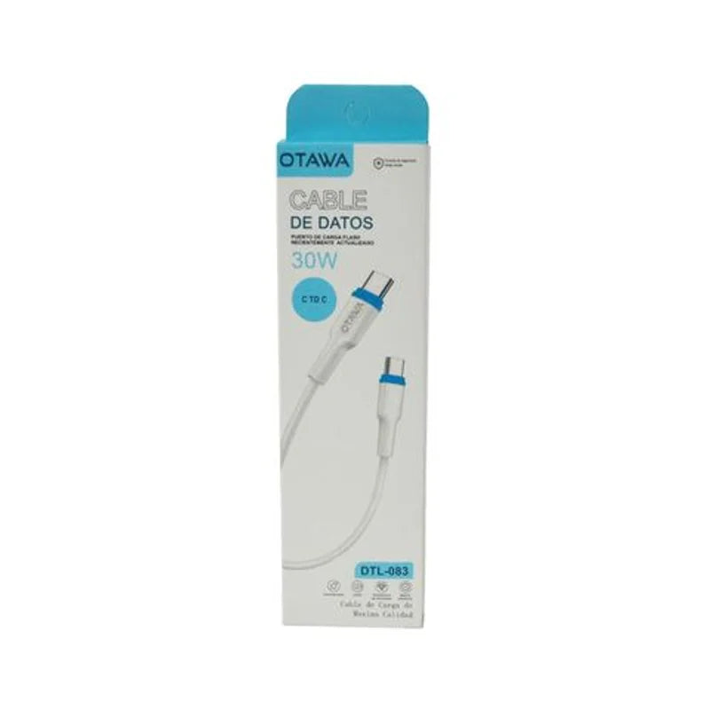 Cable De Datos USB-C A USB-C 1 Metro Otawa