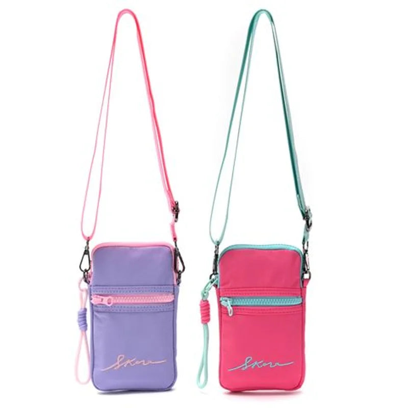Bandolera Portacelular Sahab Con Llavero 12x20 cm x Unidad Colores Surtidos Skora - 41902