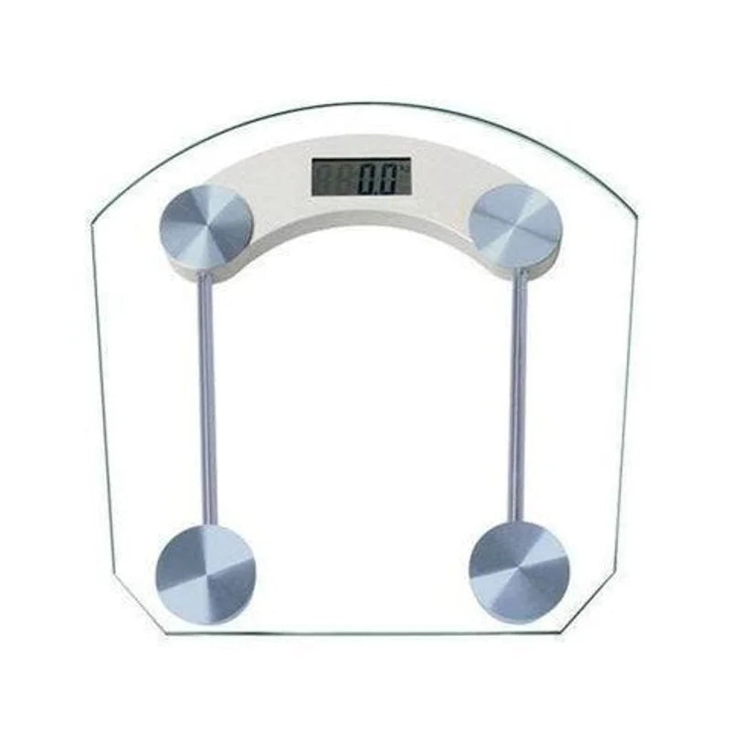 Balanza De Vidrio Hasta 180kg 33 X 30 Cm
