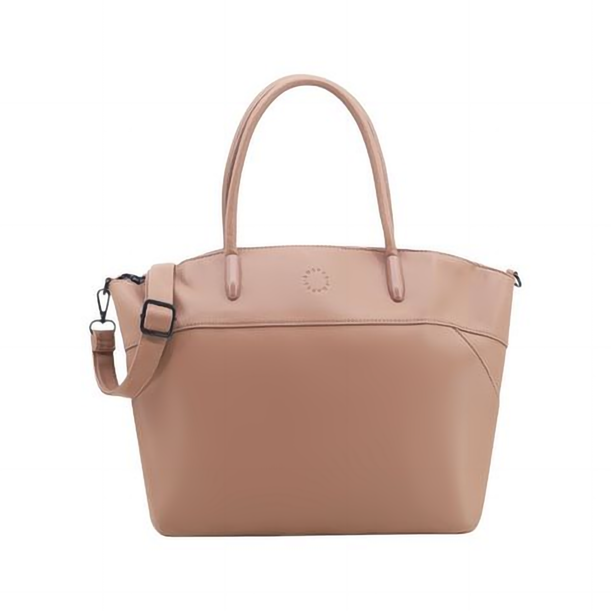 Cartera Amayra Ecocuero Camel 42 x 31 x 13 cm