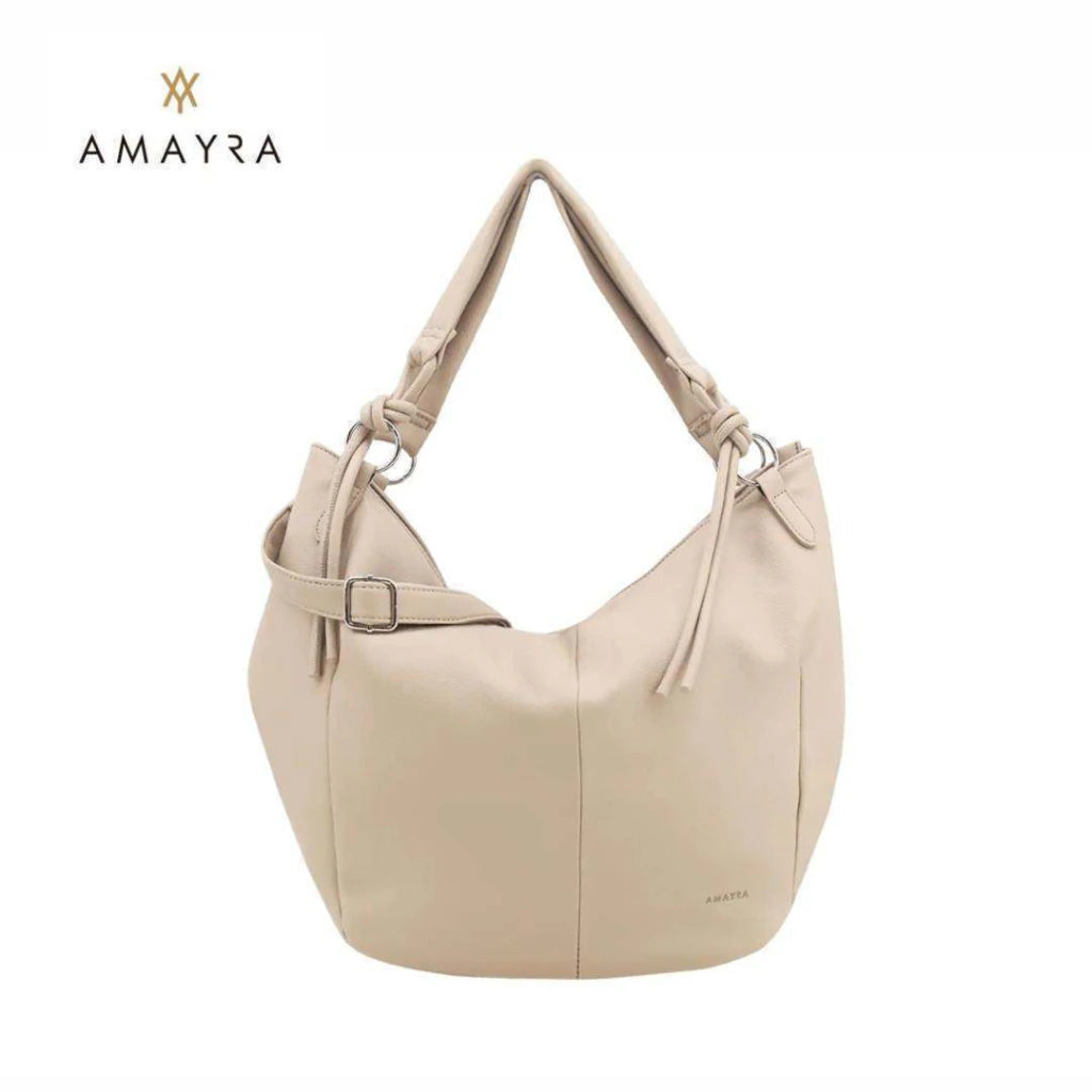 Cartera Amayra Ecocuero Camel 47 x 30 x 13 cm