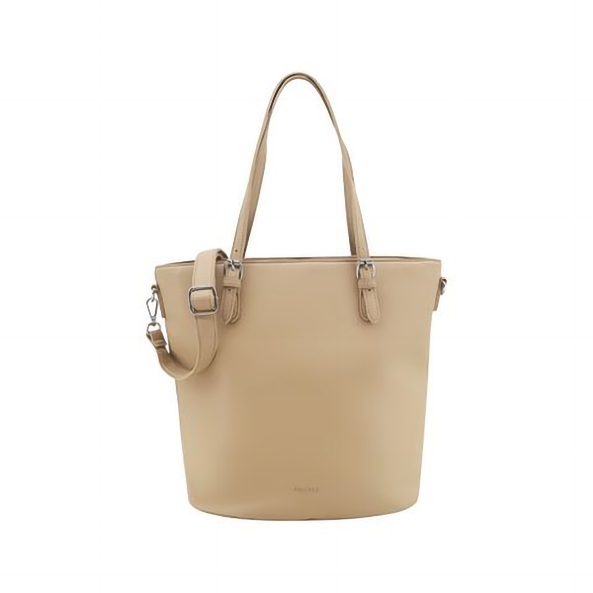 Cartera Amayra Ecocuero Camel 37 x 32 x 15 cm