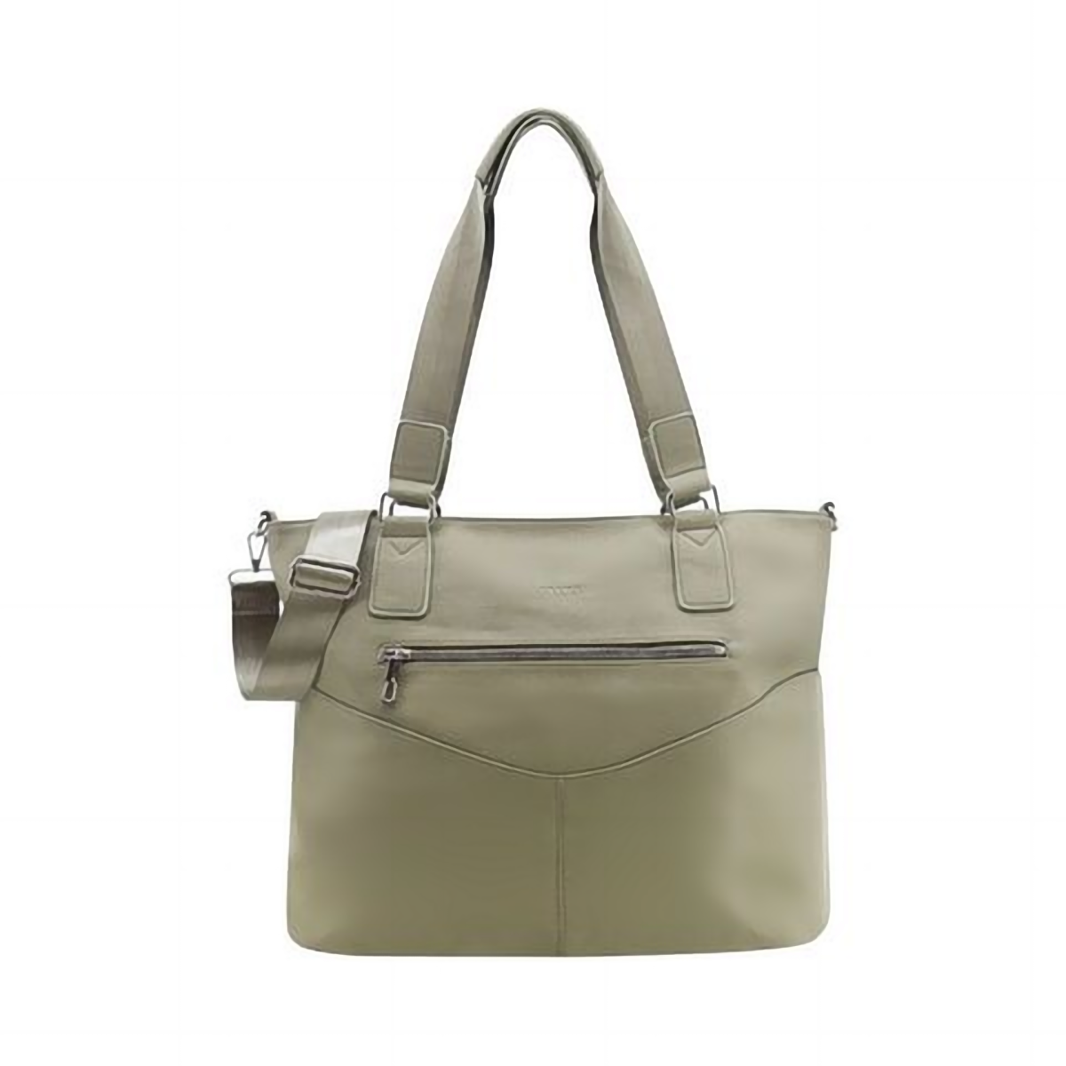 Cartera Mujer Amayra Portanotebook Ecocuero Verde