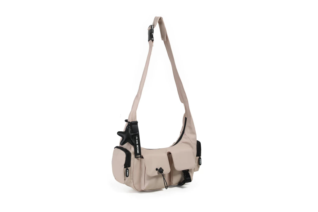 Cartera Mujer Chimola Atenas Ecocuero Camel 33 x 14 x 95 cm