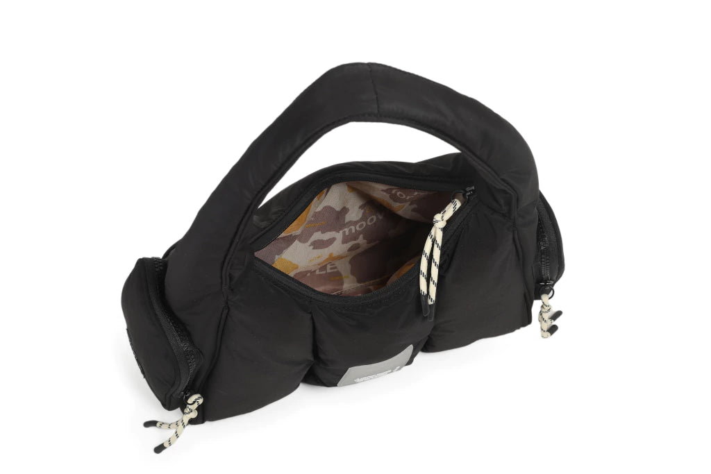 Cartera Chimola Matelasse Dana Nylon Negro