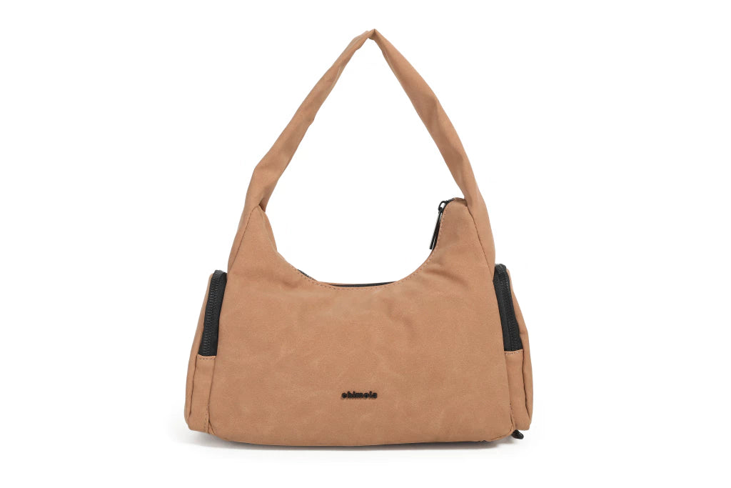 Cartera Mujer Chimola Manhattan Gamuza Marrón