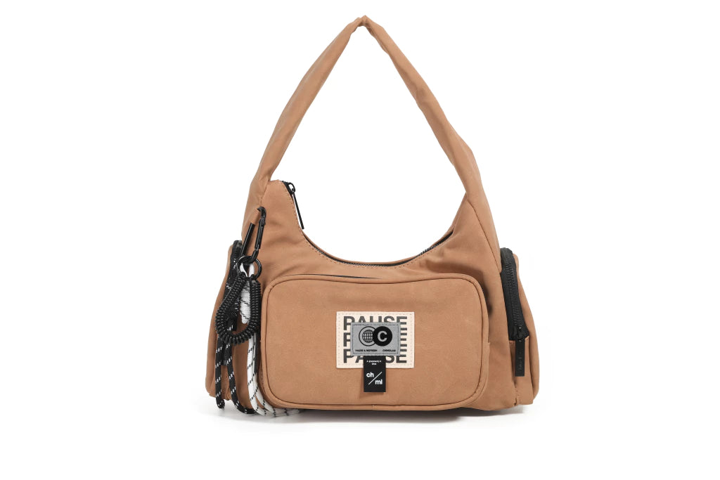 Cartera Mujer Chimola Manhattan Gamuza Marrón