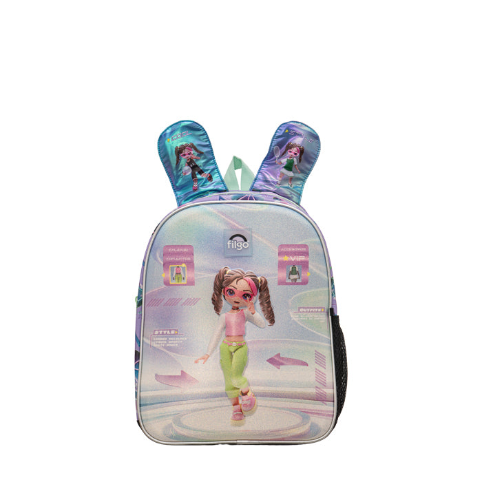 Mochila Filgo Espalda Mini Air Digital Style Levanta Orejas de 14 Pulgadas