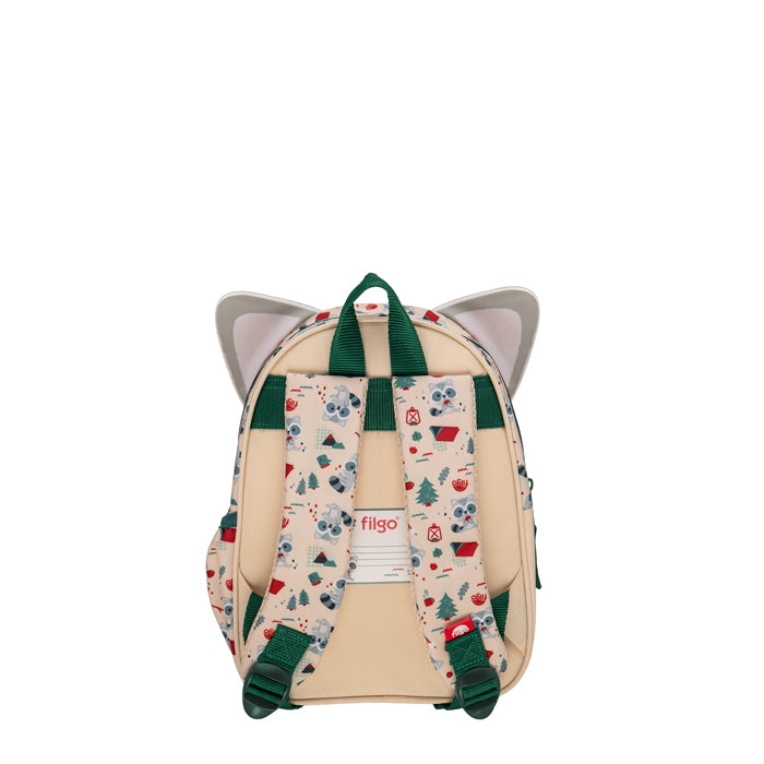 Mochila Jardin - Maternal Filgo Espalda Babypak Mapache 11"