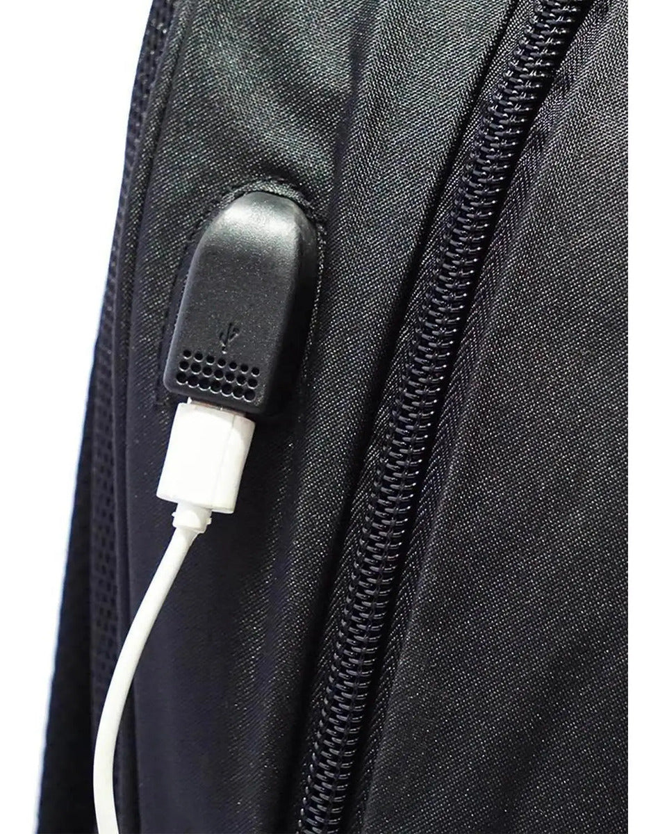 Mochila Espalda Portanotebook Unicross 62.36 de 18.5 Pulgadas Negra