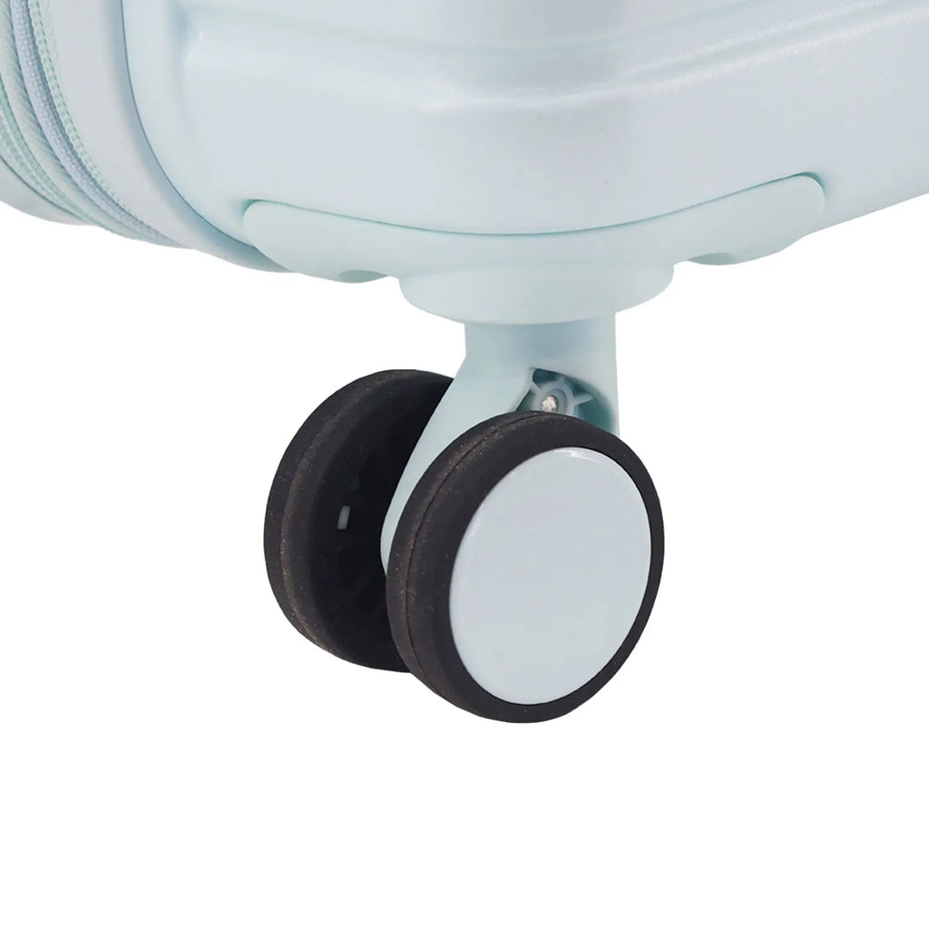Set de 2 Valijas LSYD Menta Influencer 20 y 24 Pulgadas ABS Verde