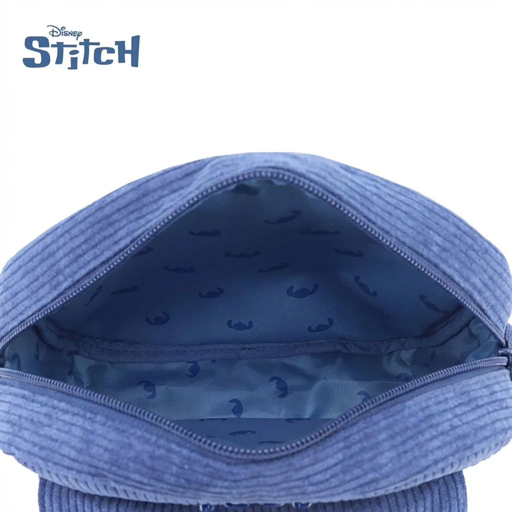 Cartera Mujer LSYD Bandolera Corderoy Azul 22 x 20 x 10 cm