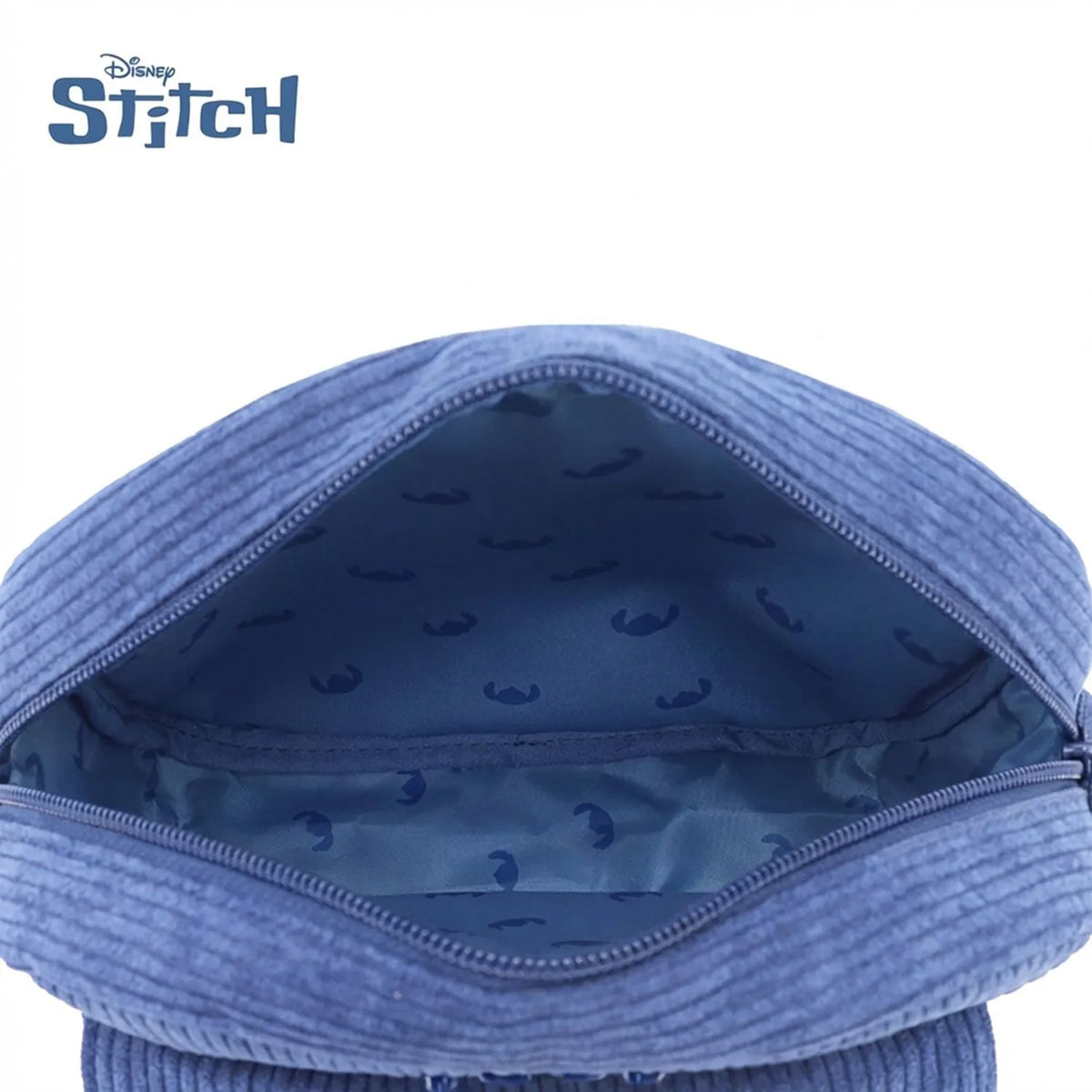 Cartera Mujer LSYD Bandolera Corderoy Azul 22 x 20 x 10 cm